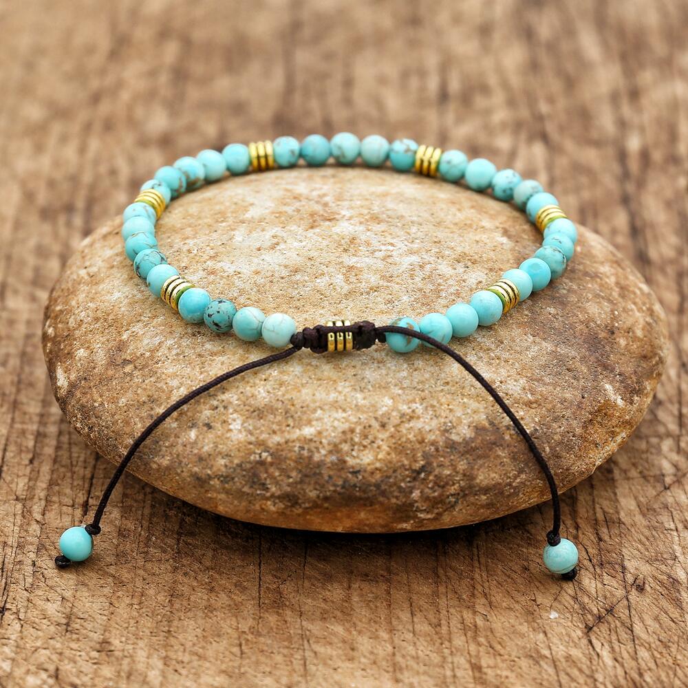 Spiritual Intuition - Turquoise Stone Bracelet - TeamPlanting