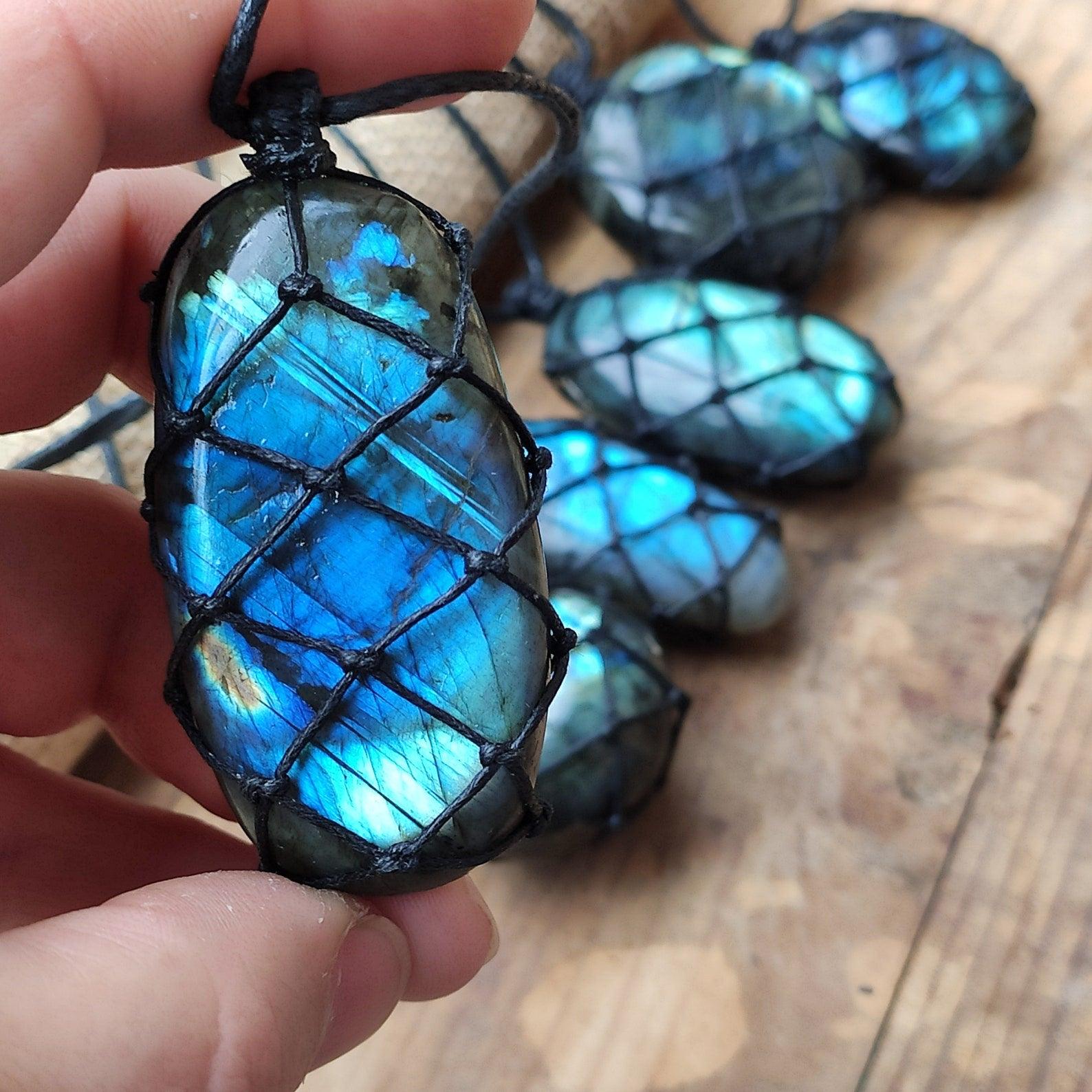 Dragon heart labradorite necklace discount